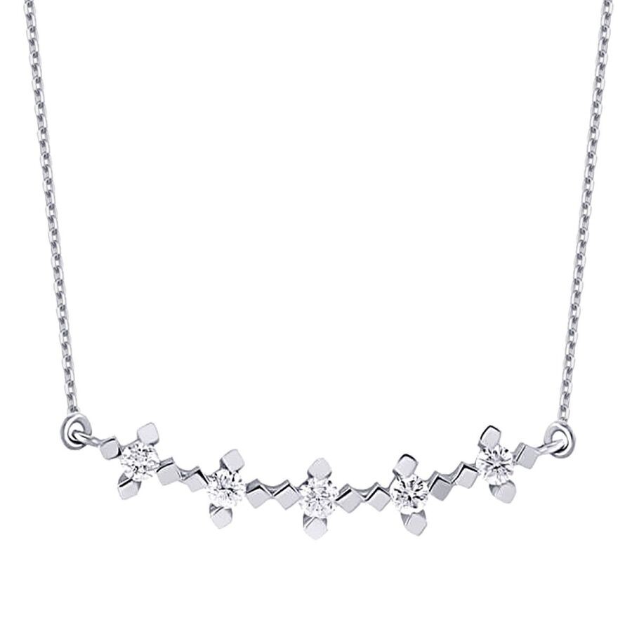 0.31 Carat Diamond Five-Stone Necklace