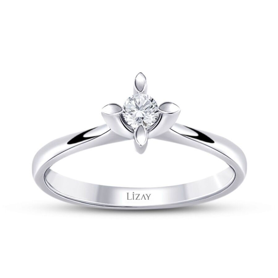 0.20 Carat Diamond Round Solitaire Engagement Ring