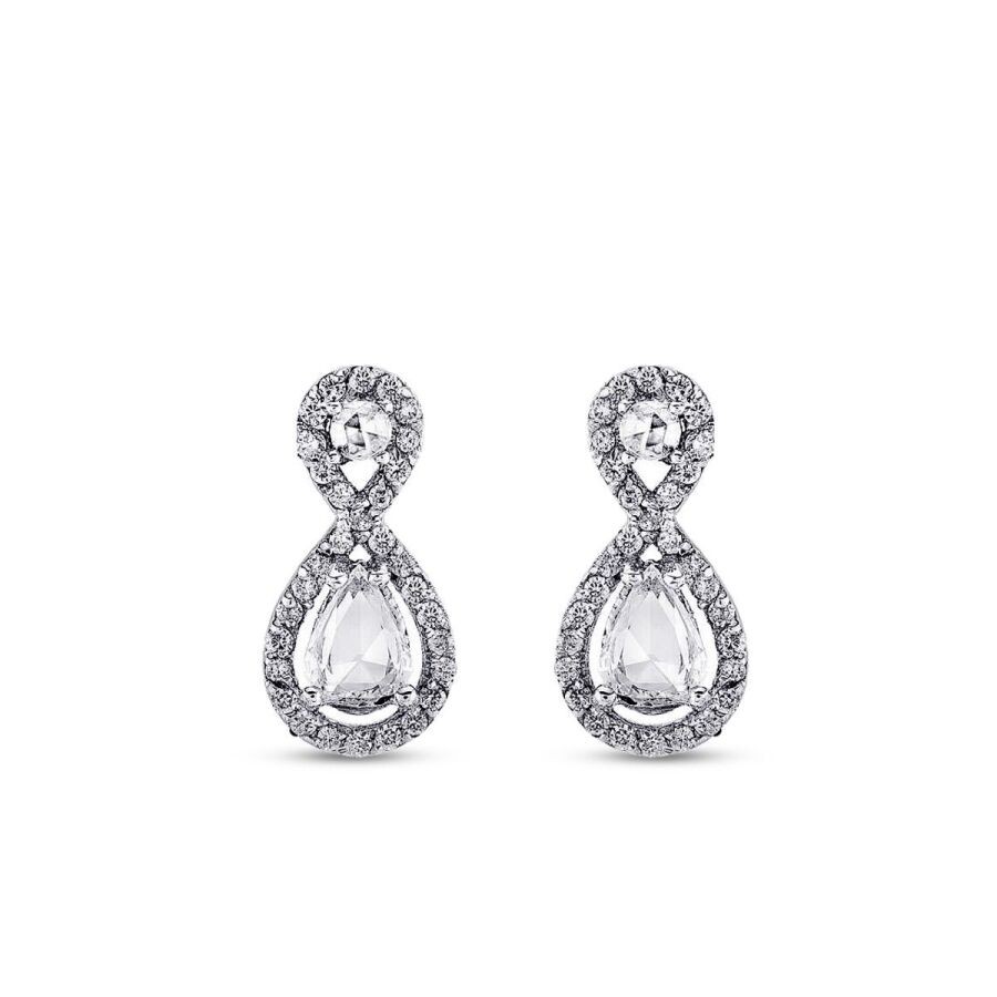 0,46 Karat Diamant Ohrringe