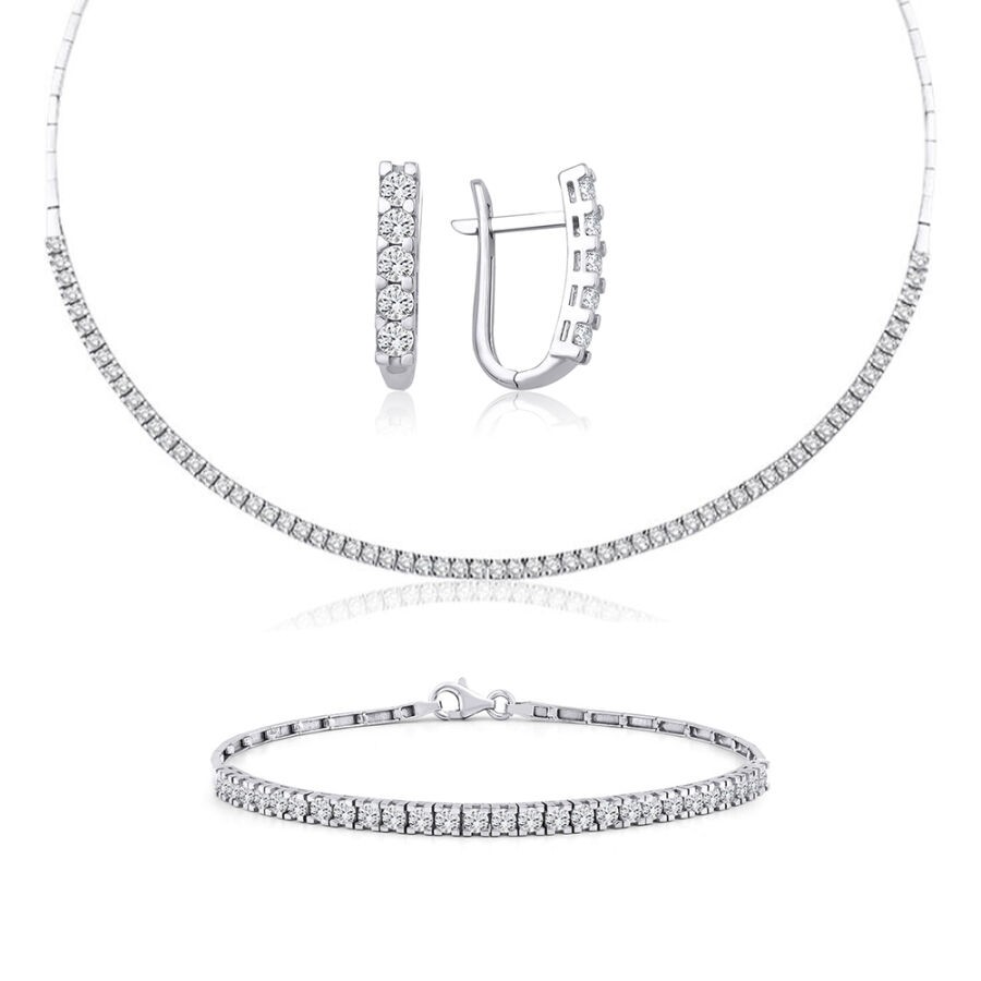 Gold Tennis Set