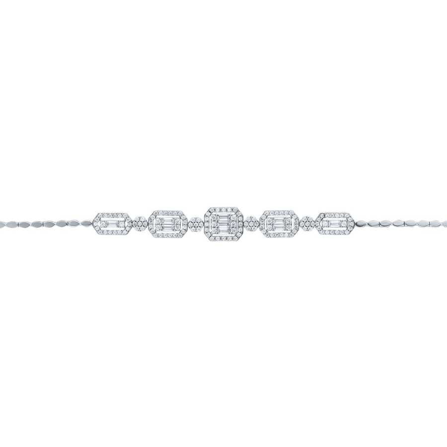 Gold Baguette Bracelet