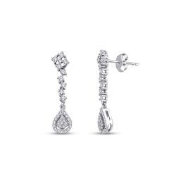 0.61 Carat Diamond Trend Earrings