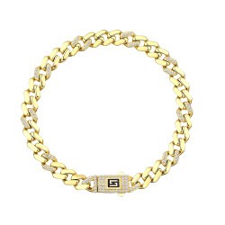 Goldenes Gourmet Armband