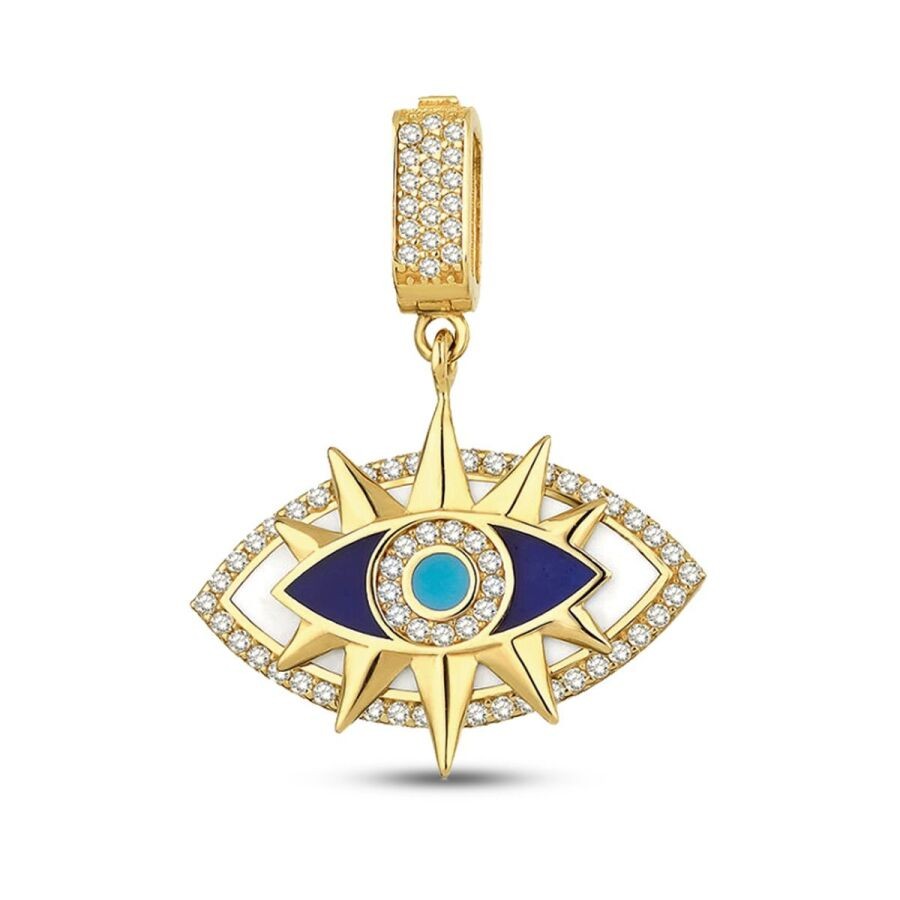 Golden Eye Charm