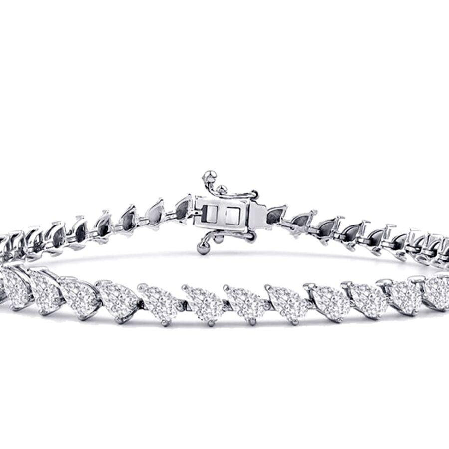 3.34 Carat Diamond Aurora Bracelet