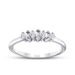 0.23 Carat Diamond Minimal Baguette Ring