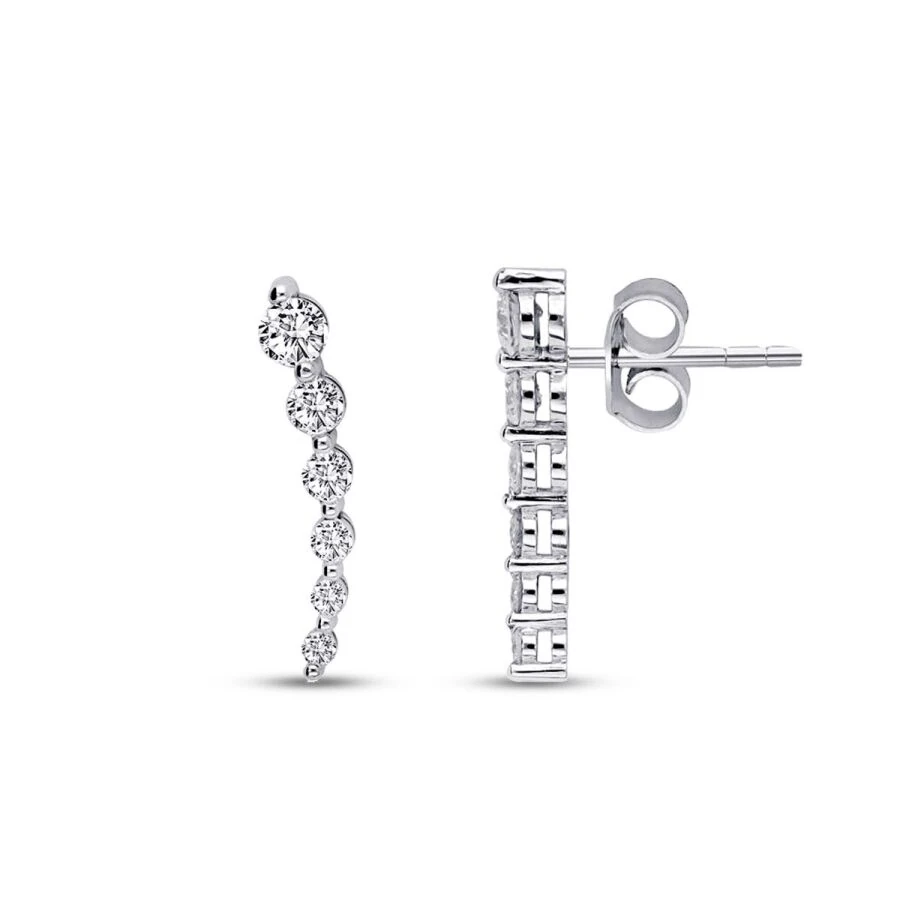 0.48 Carat Diamond Trend Earrings