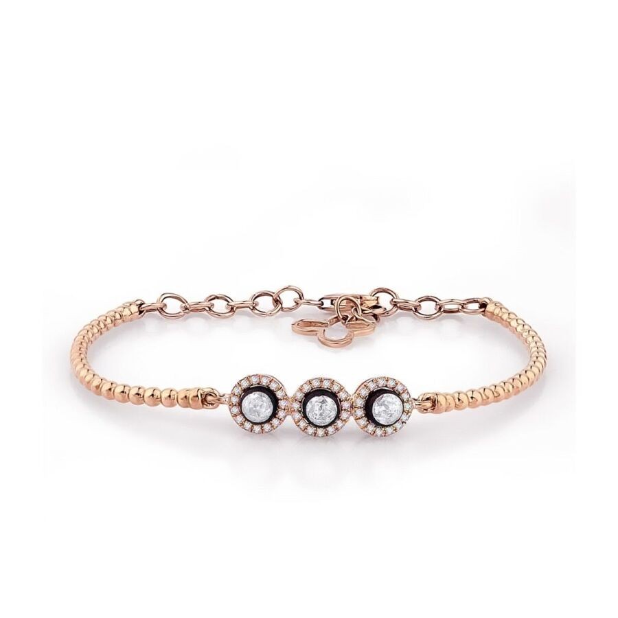 0.36 Carat Diamond Tria Bangle