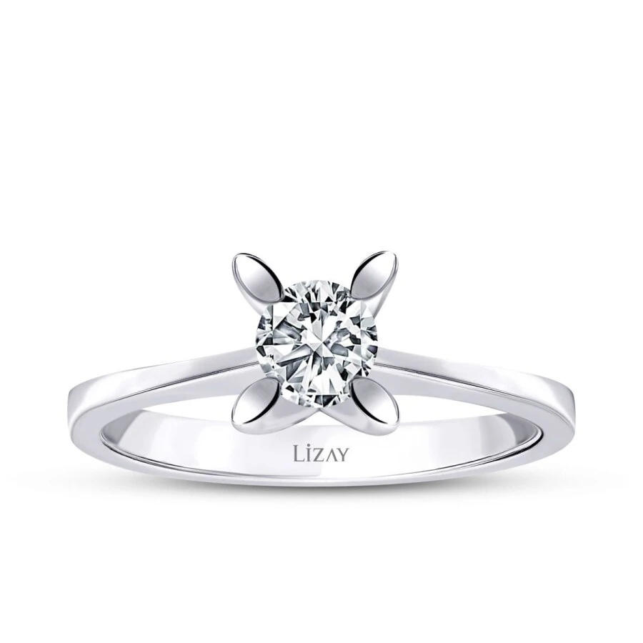 0.40 Carat Diamond Round Solitaire Engagement Ring