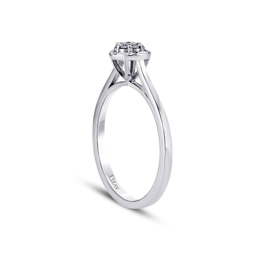 0.15 Carat Diamond-Effect Ring