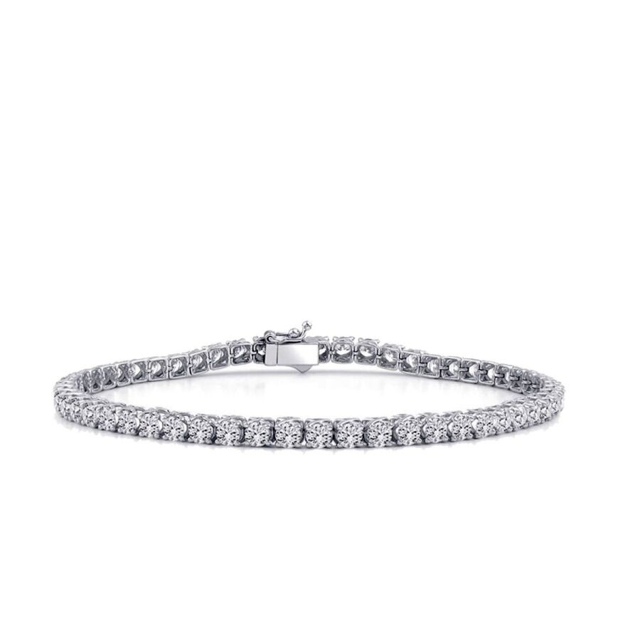 4.27 Carat Diamond Tennis Bracelet