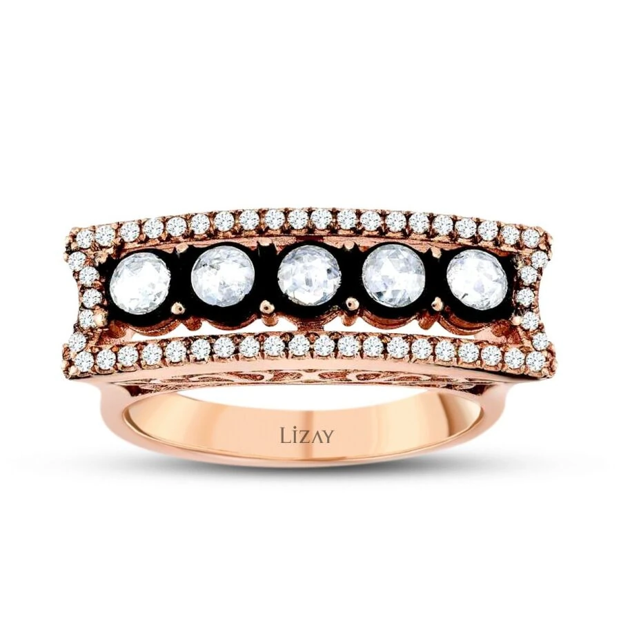 0.57 Carat Diamond Five-Stone Ring