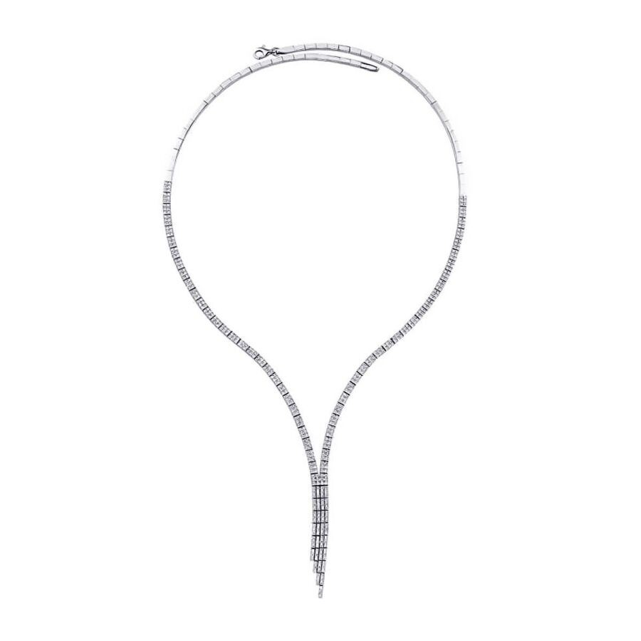 Gold Tennis Necklace