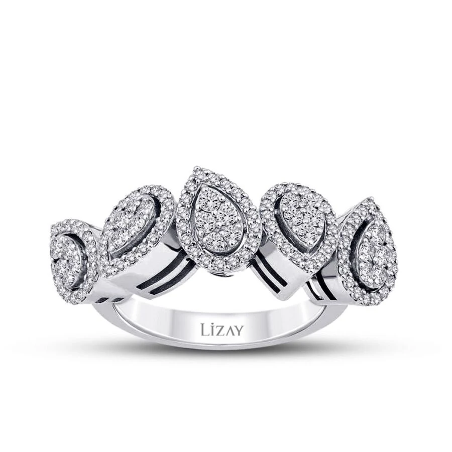 0.37 Carat Diamond Pear Trend Ring