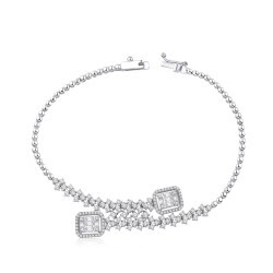 1,60 Karat Diamant Baguette Armband