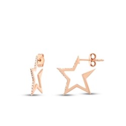 0,10 Karat Diamant Stern Ring