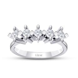 0.50 Carat Diamond Five-Stone Ring