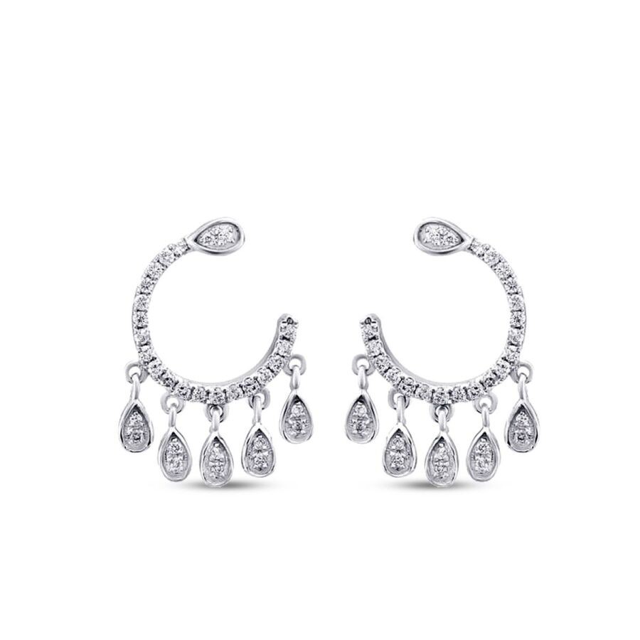 0.56 Carat Diamond Trend Earrings