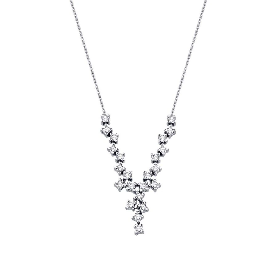 0.42 Carat Diamond Trend Necklace