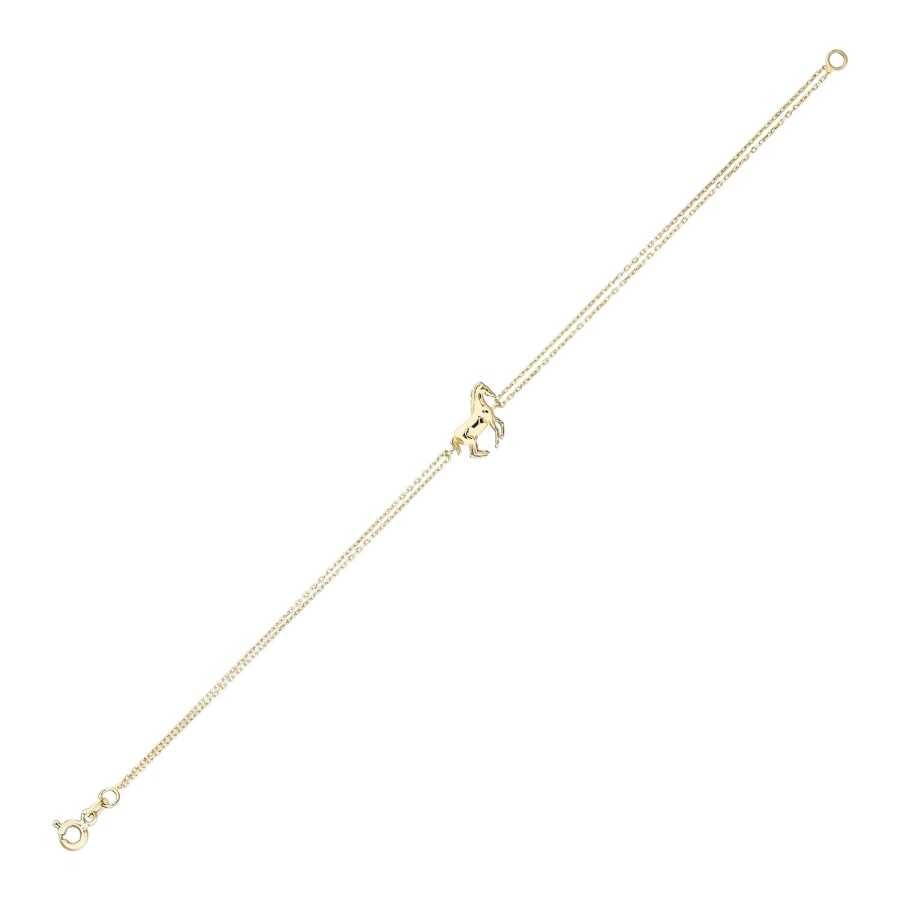Gold Horse Bracelet