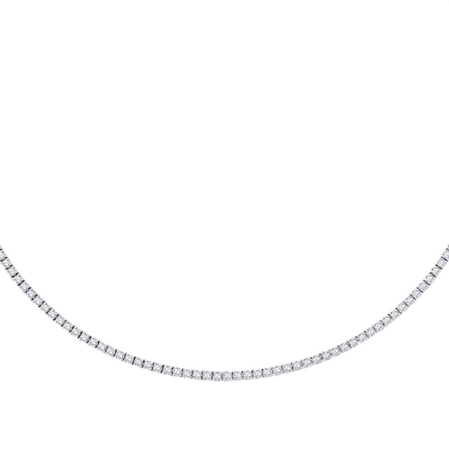 2.60 Carat Diamond Tennis Necklace