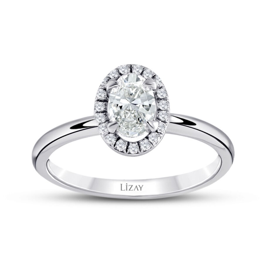0.40 Carat Diamond Round Solitaire Engagament Ring