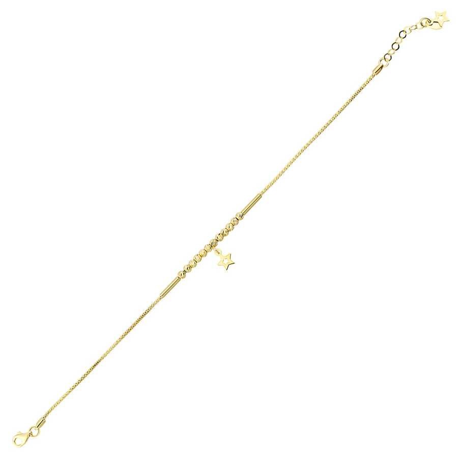 Gold Doric Star Bracelet