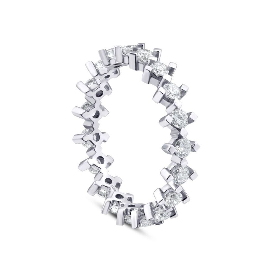 0,97 Karat Diamant Eternity Ring