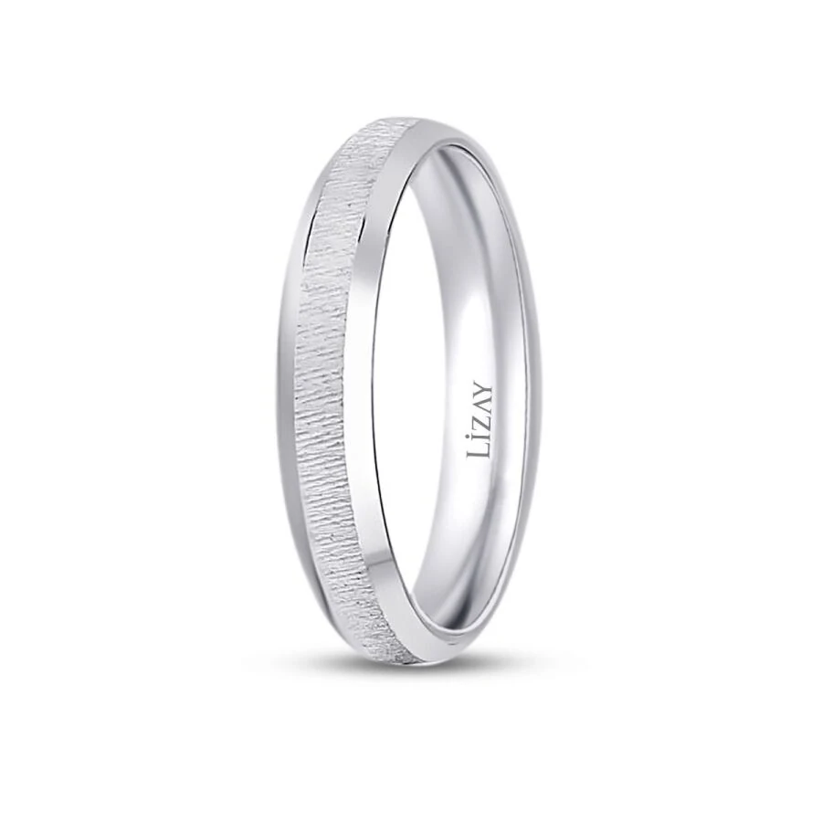 Weißgold Klassischer Ehering