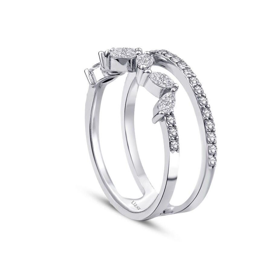 0,57 Karat Diamant Trend Ring