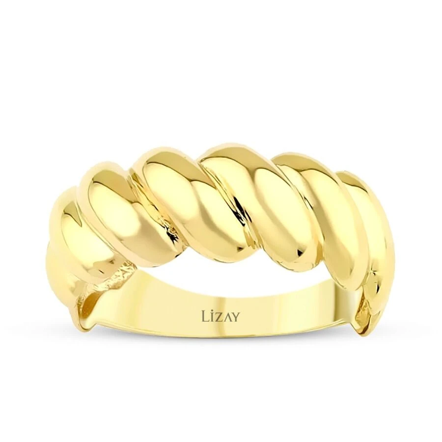 Gold Twisted Ring