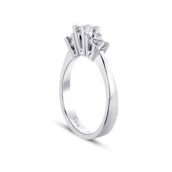 0.46 Carat Diamond Tria Ring