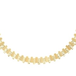 Gold Mosaic Choker