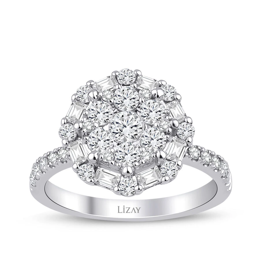 1.32 ct. Diamant Baguette Ring