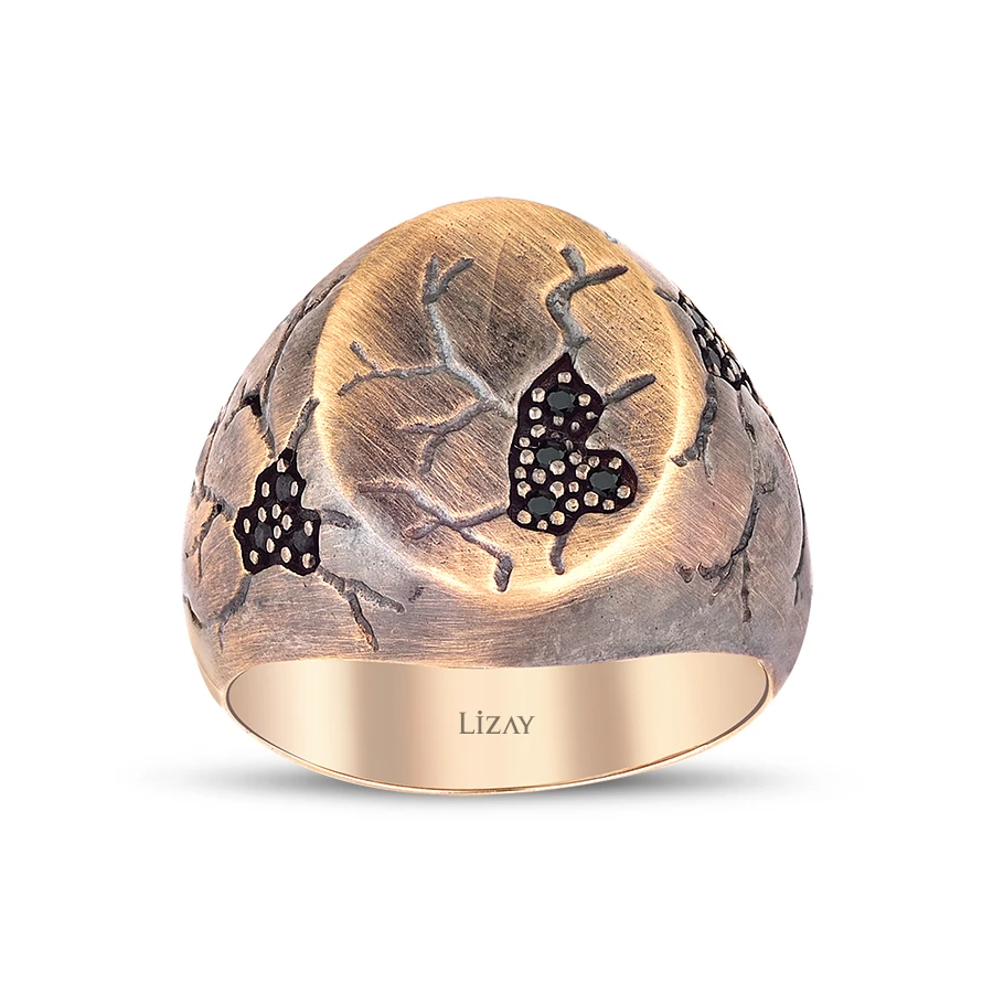 Gold Stone Men’s Ring