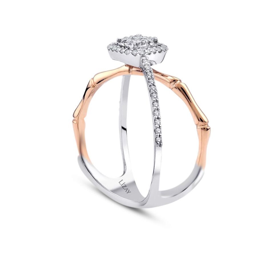 0,25 Karat Diamant Trend Ring