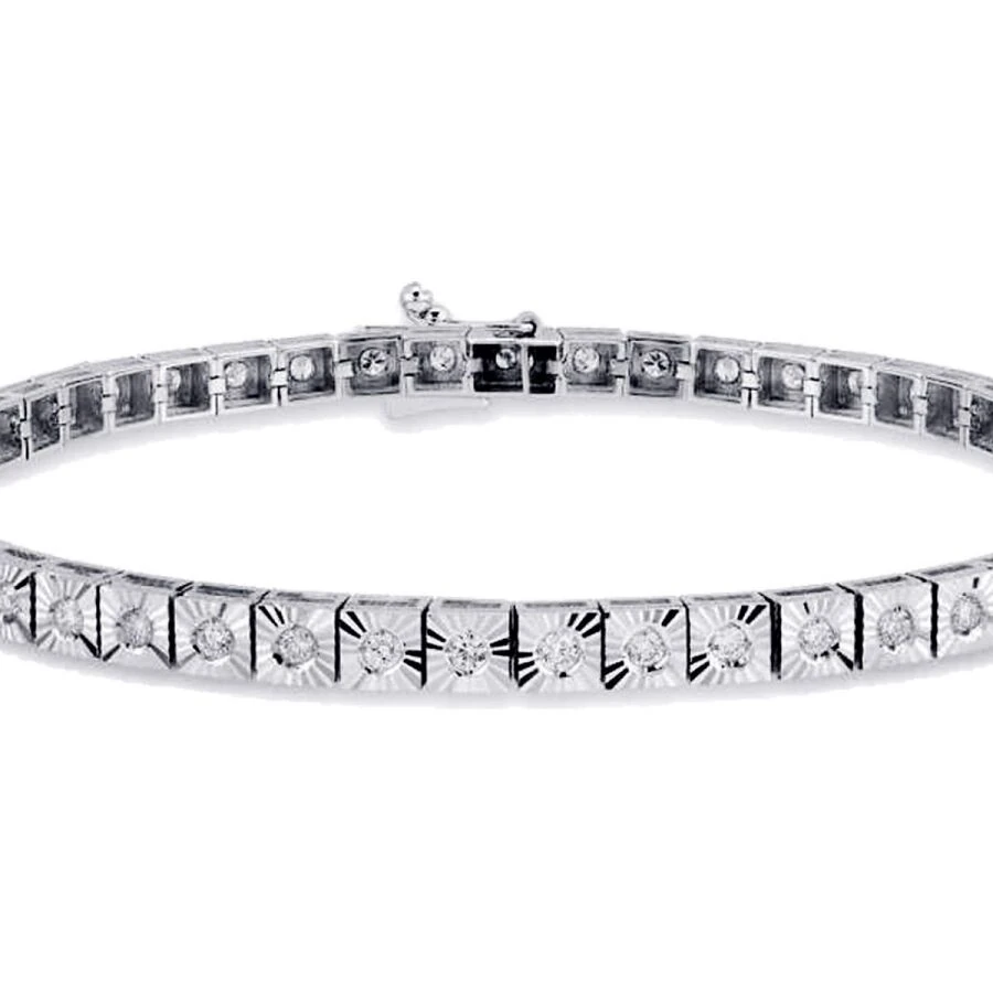 1.68 Carat Diamond Tennis Bracelet