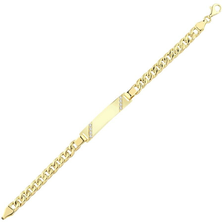 Gold Baby Nameplate Bracelet