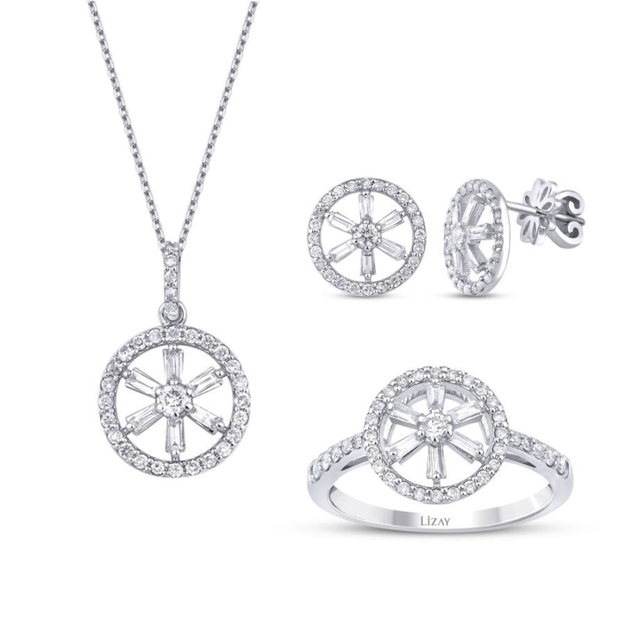 1.16 Carat Diamond Baguette Set