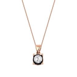 0.15 Carat Diamond Solitaire Necklace