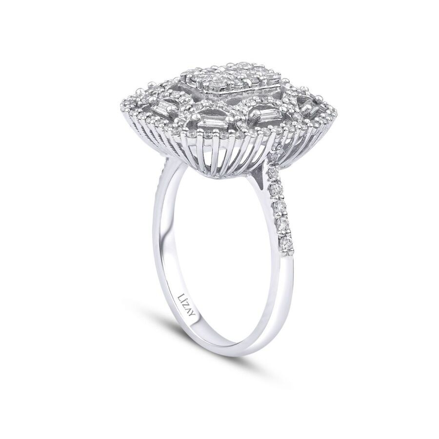 0.87 Carat Diamond Trend Ring