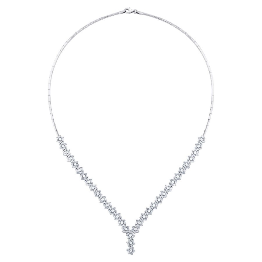 Gold Baguette Necklace