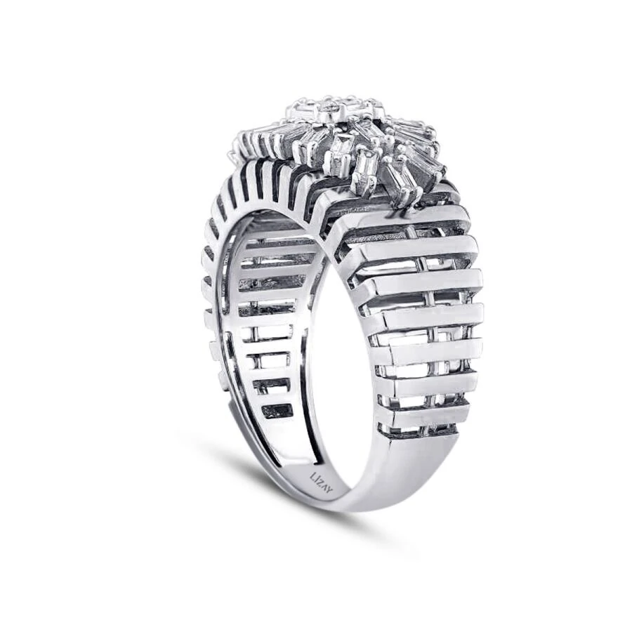 0.51 Carat Diamond Baguette Ring