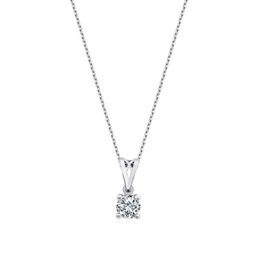 0.20 Carat Diamond Solitaire Necklace
