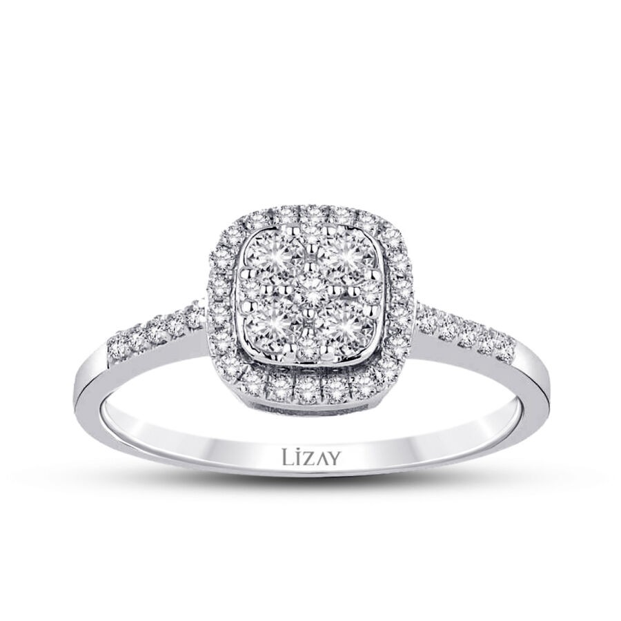 0,21 Karat Diamant Baguette Armband