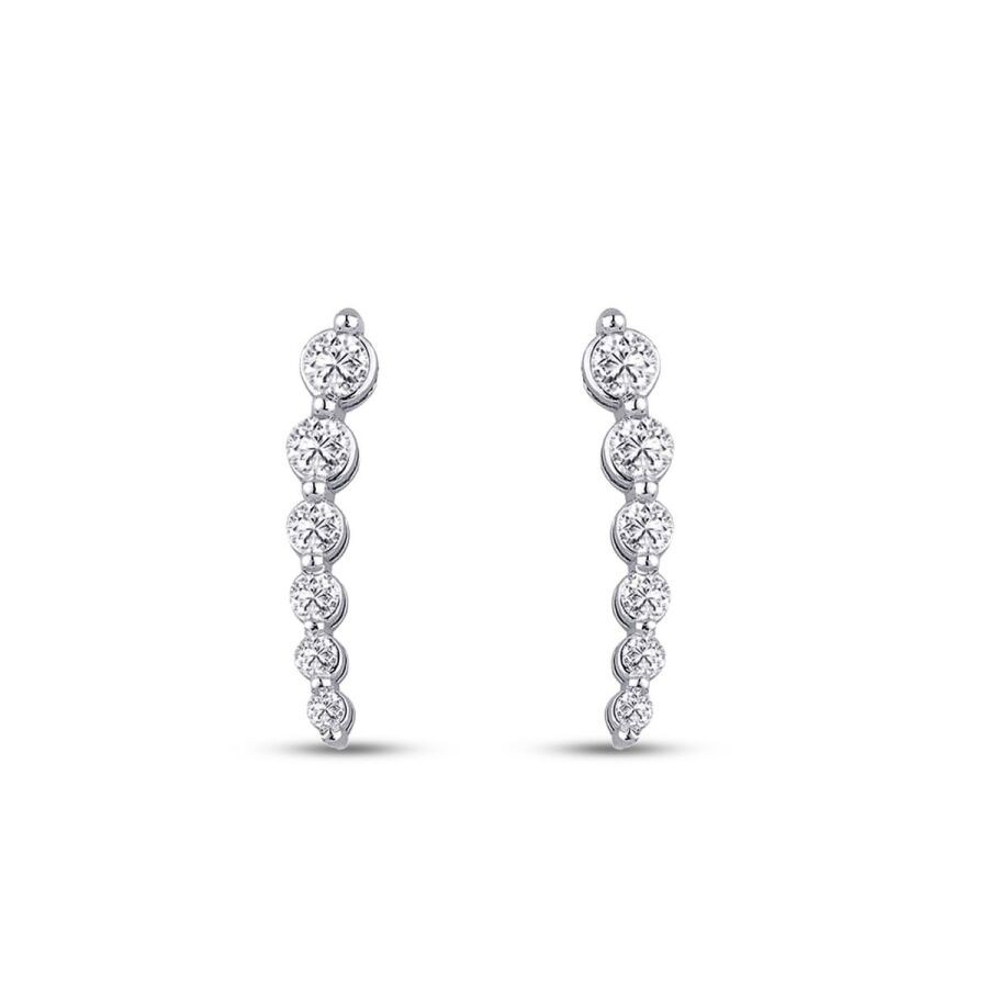 0.46 Carat Diamond Trend Earrings