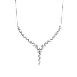 Gold Tennis Leaf Necklace