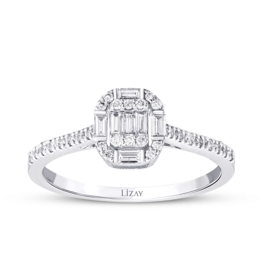 0.30 Carat Diamond Baguette Ring