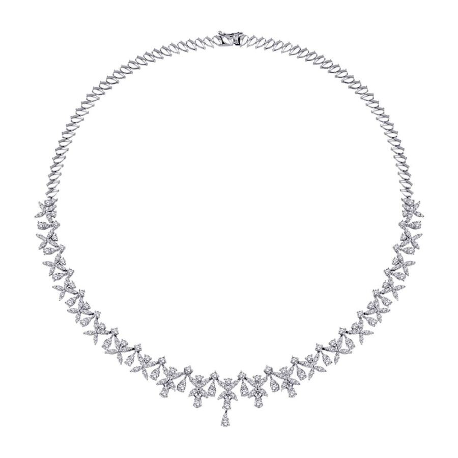 6.62 Carat Diamond Necklace