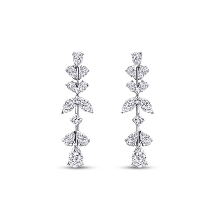 3.21 Carat Diamond Trend Earrings